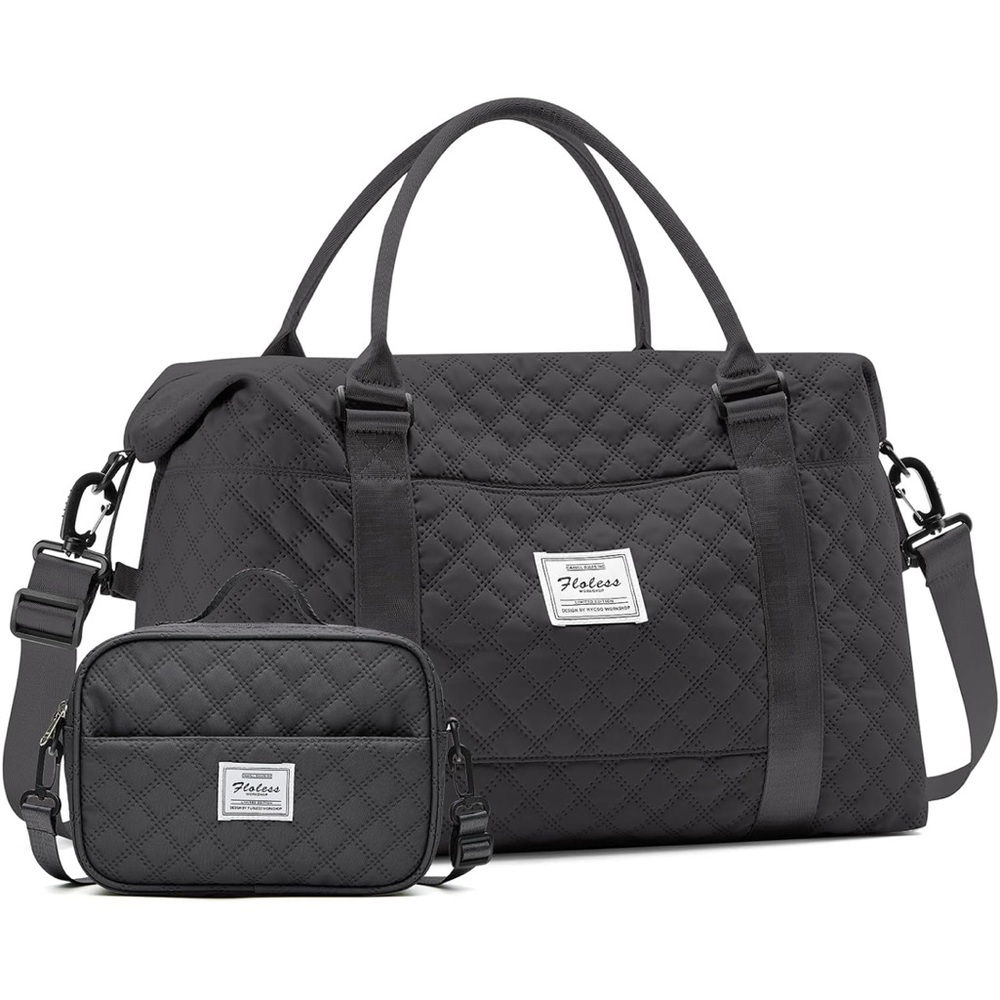 Travel Duffel and Toiletry Bag Set